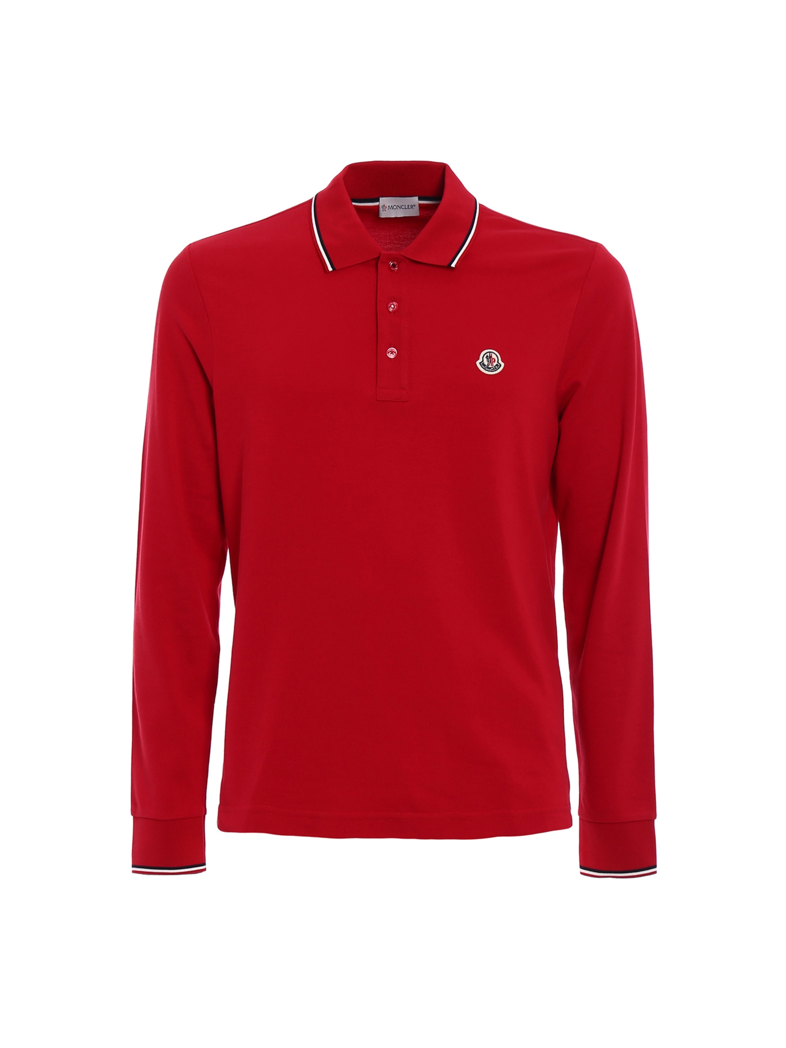 Moncler Long Sleeve Polo 