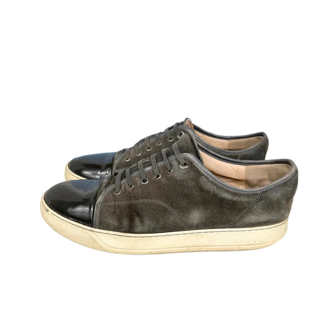 Lanvin Toe Capped Sneakers