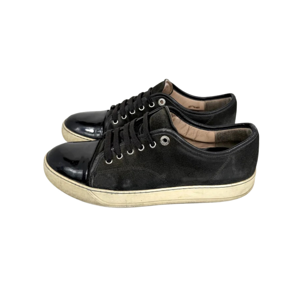 Lanvin Toe Capped Sneakers