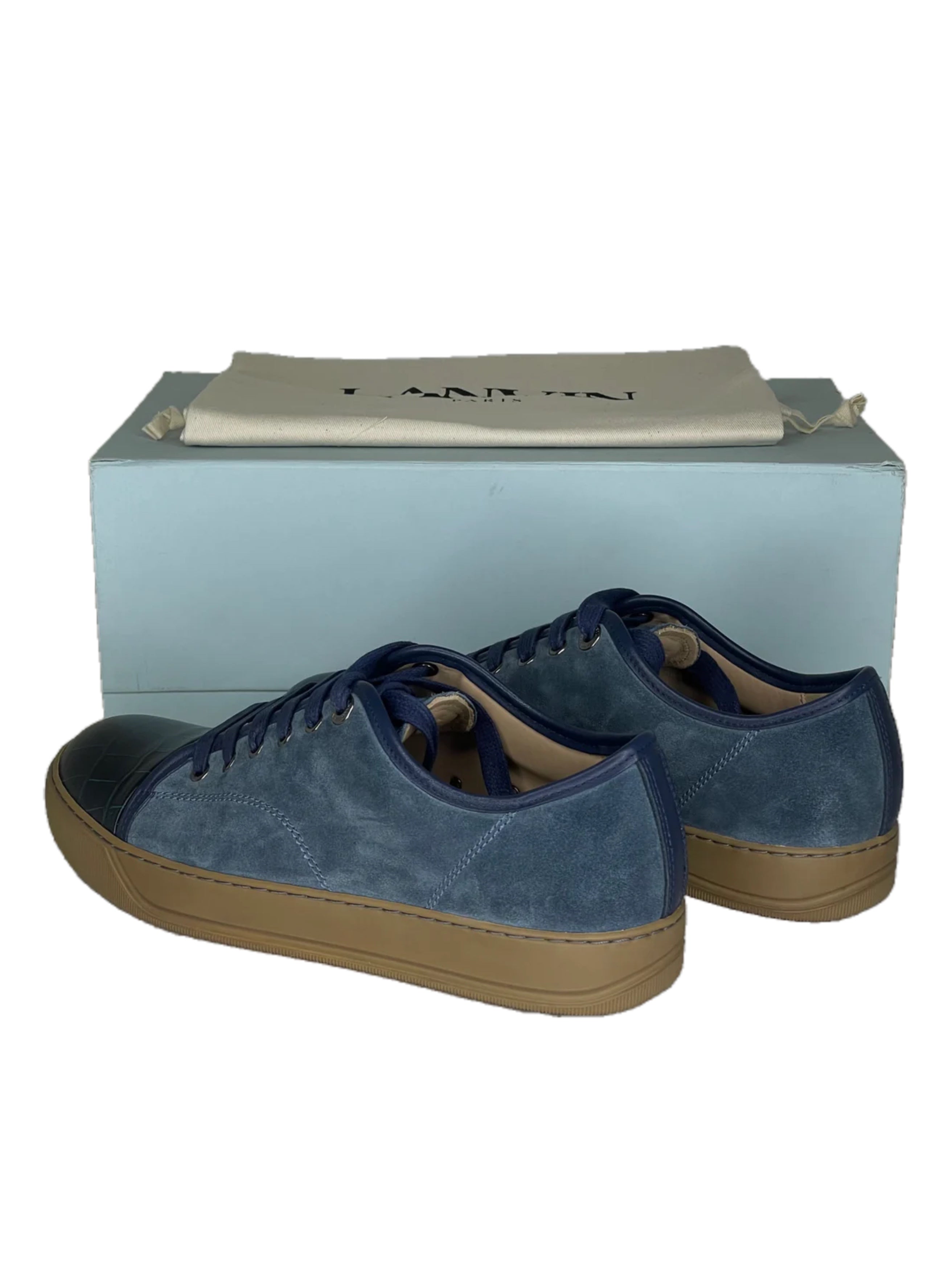 Lanvin Toe Capped Sneakers