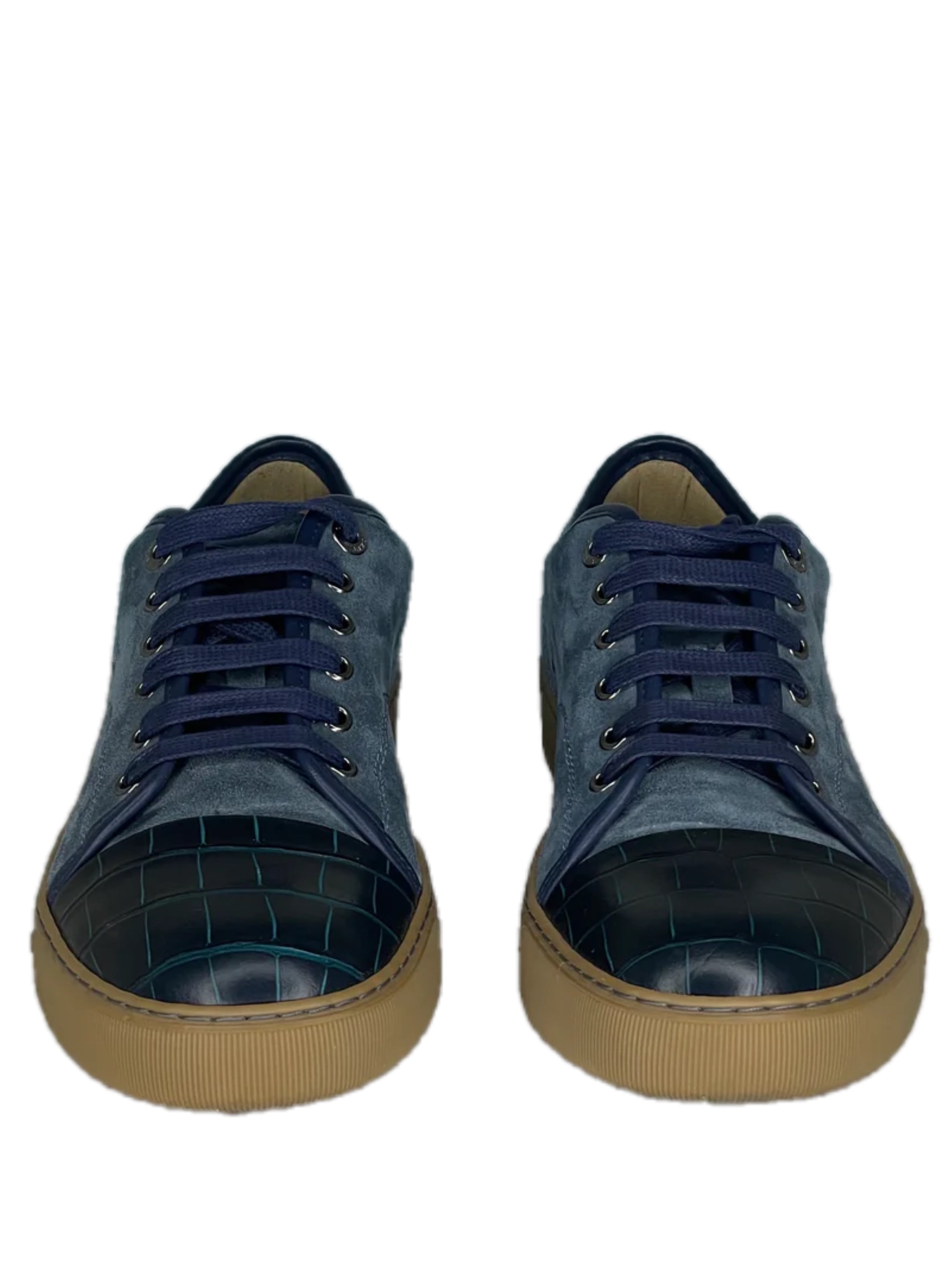 Lanvin Toe Capped Sneakers