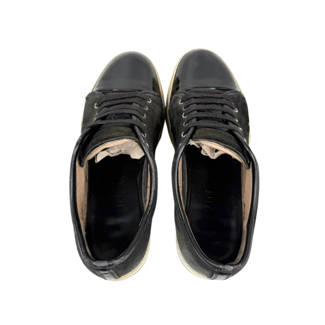 Lanvin Toe Capped Sneakers