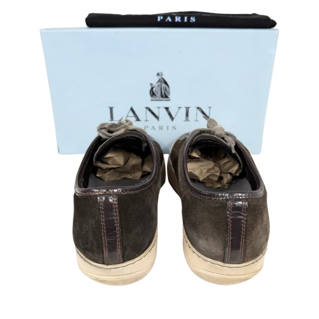 Lanvin Toe Capped Sneakers