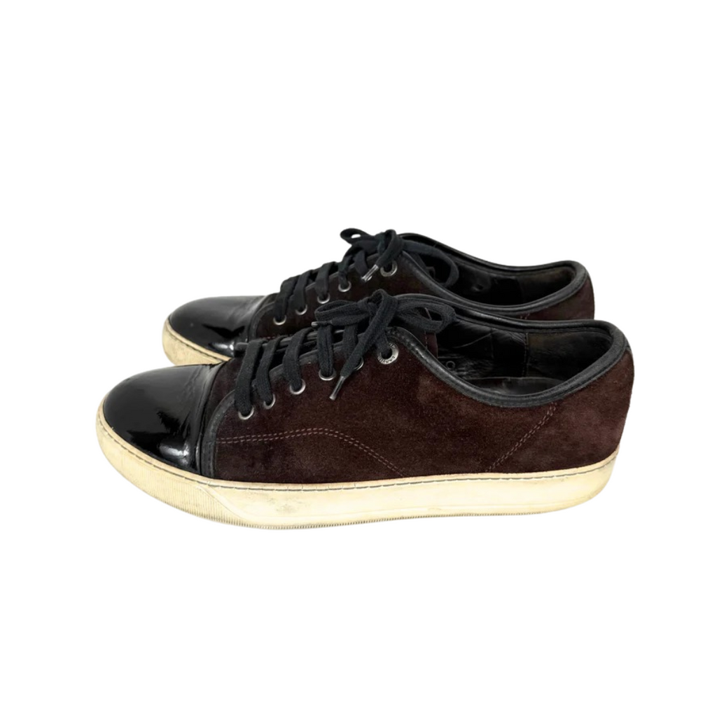 Lanvin Toe Capped Sneakers