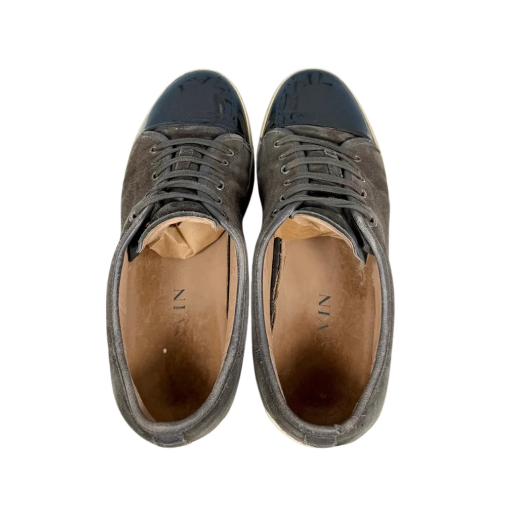 Lanvin Toe Capped Sneakers