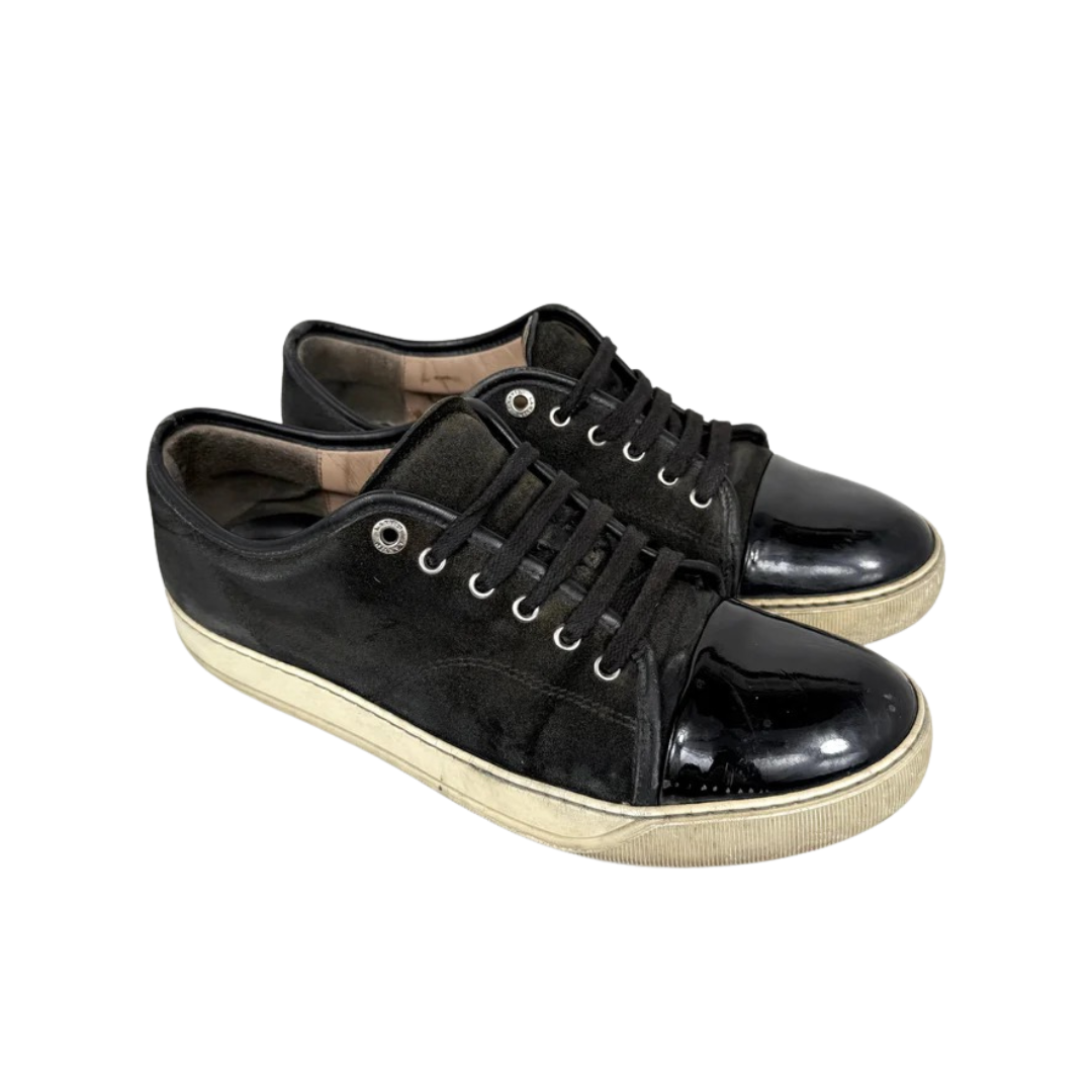 Lanvin Toe Capped Sneakers
