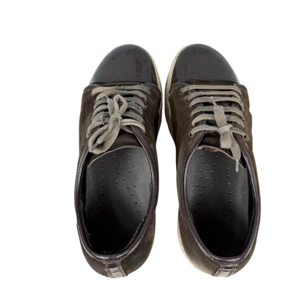 Lanvin Toe Capped Sneakers