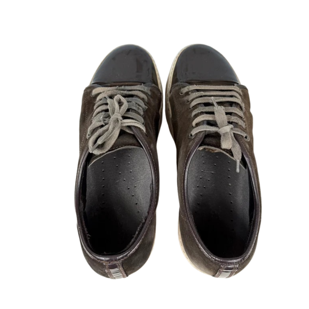Lanvin Toe Capped Sneakers