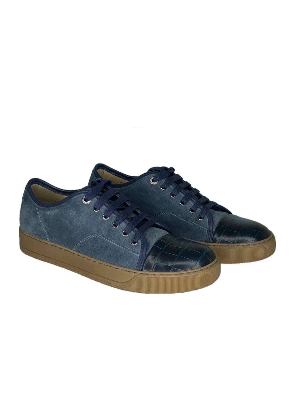 Lanvin Toe Capped Sneakers