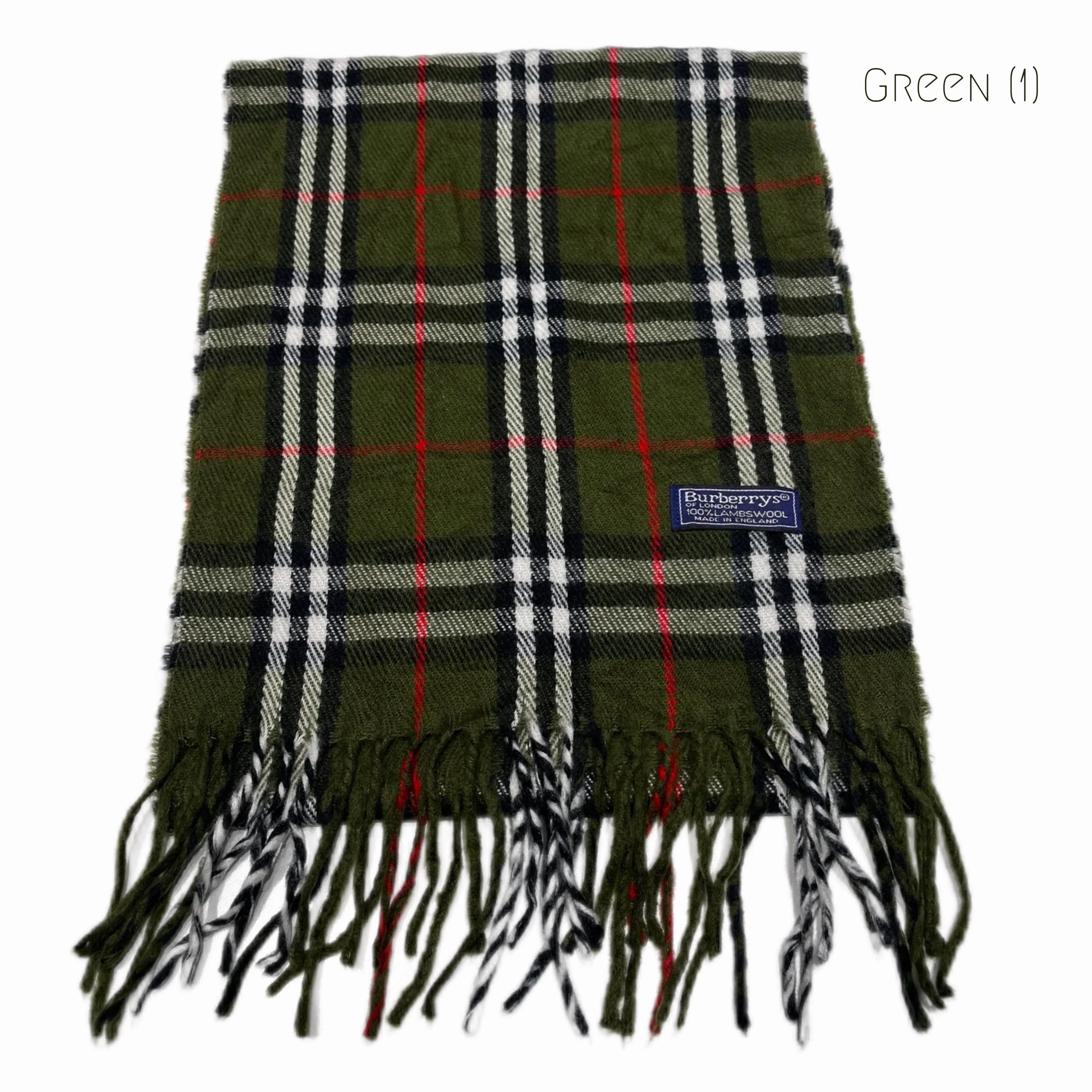Classic Burberry Scarves