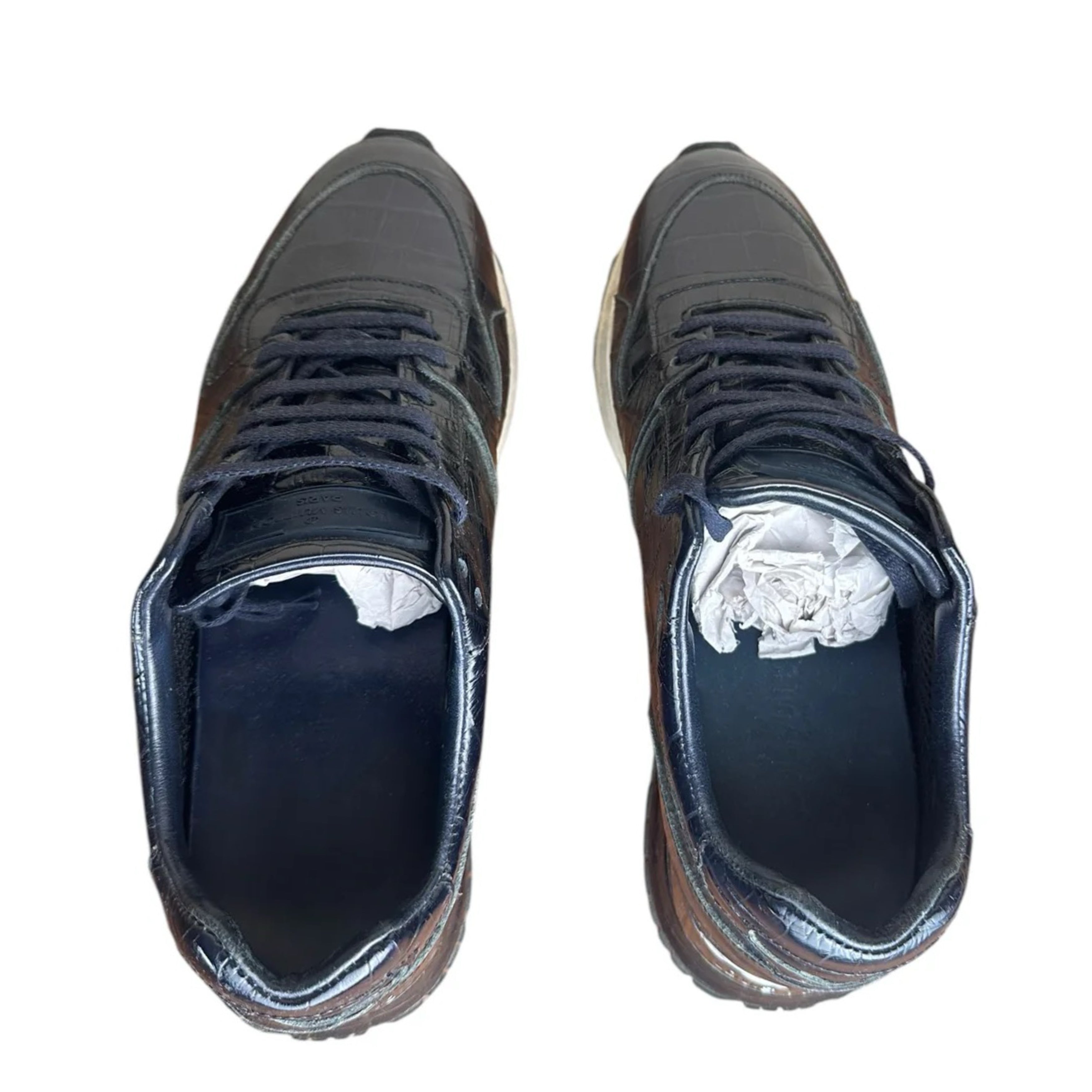 Louis Vuitton Crocodile Sneakers