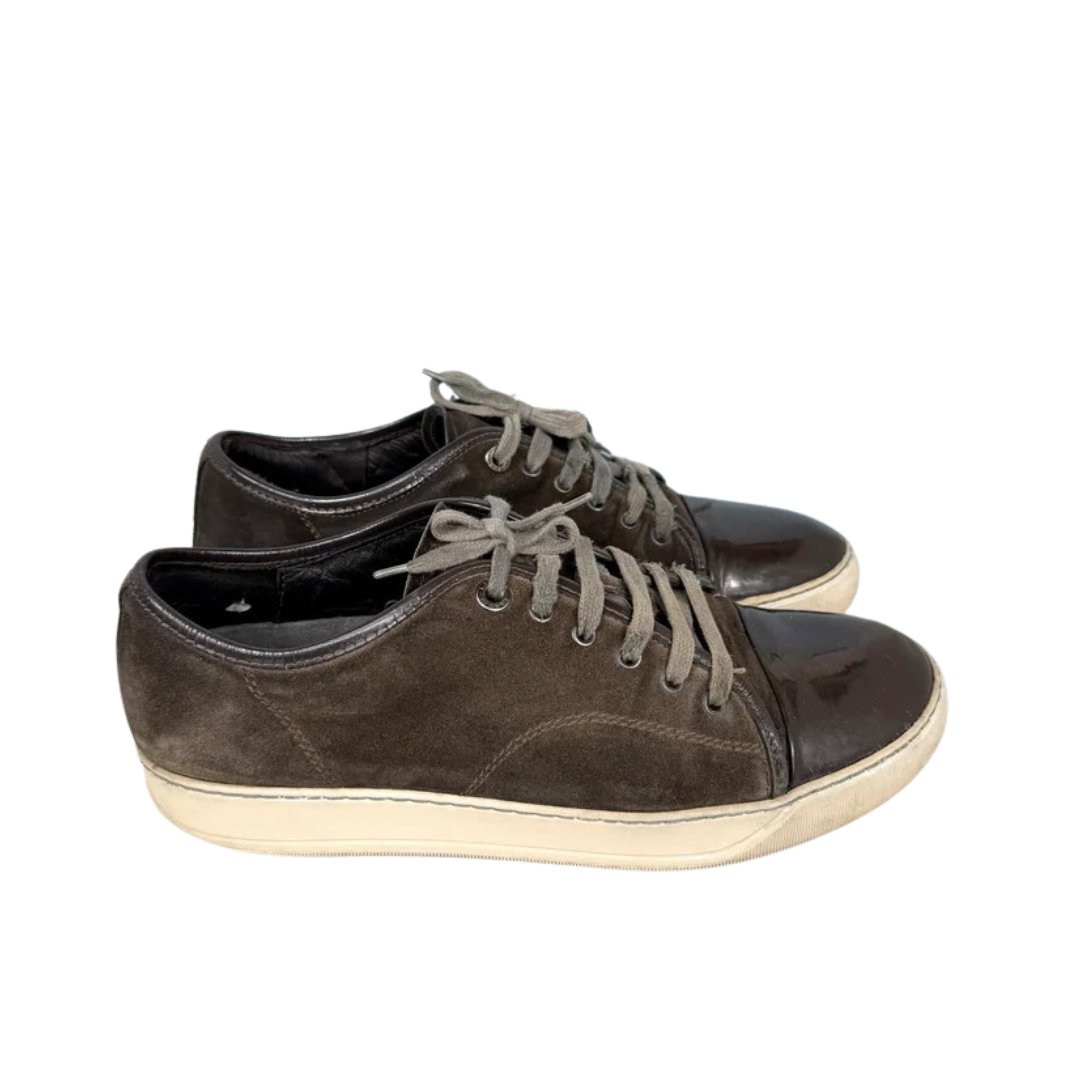 Lanvin Toe Capped Sneakers