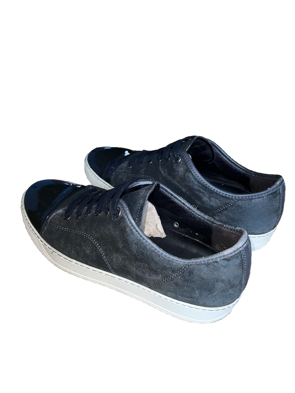 Lanvin Toe Capped Sneakers