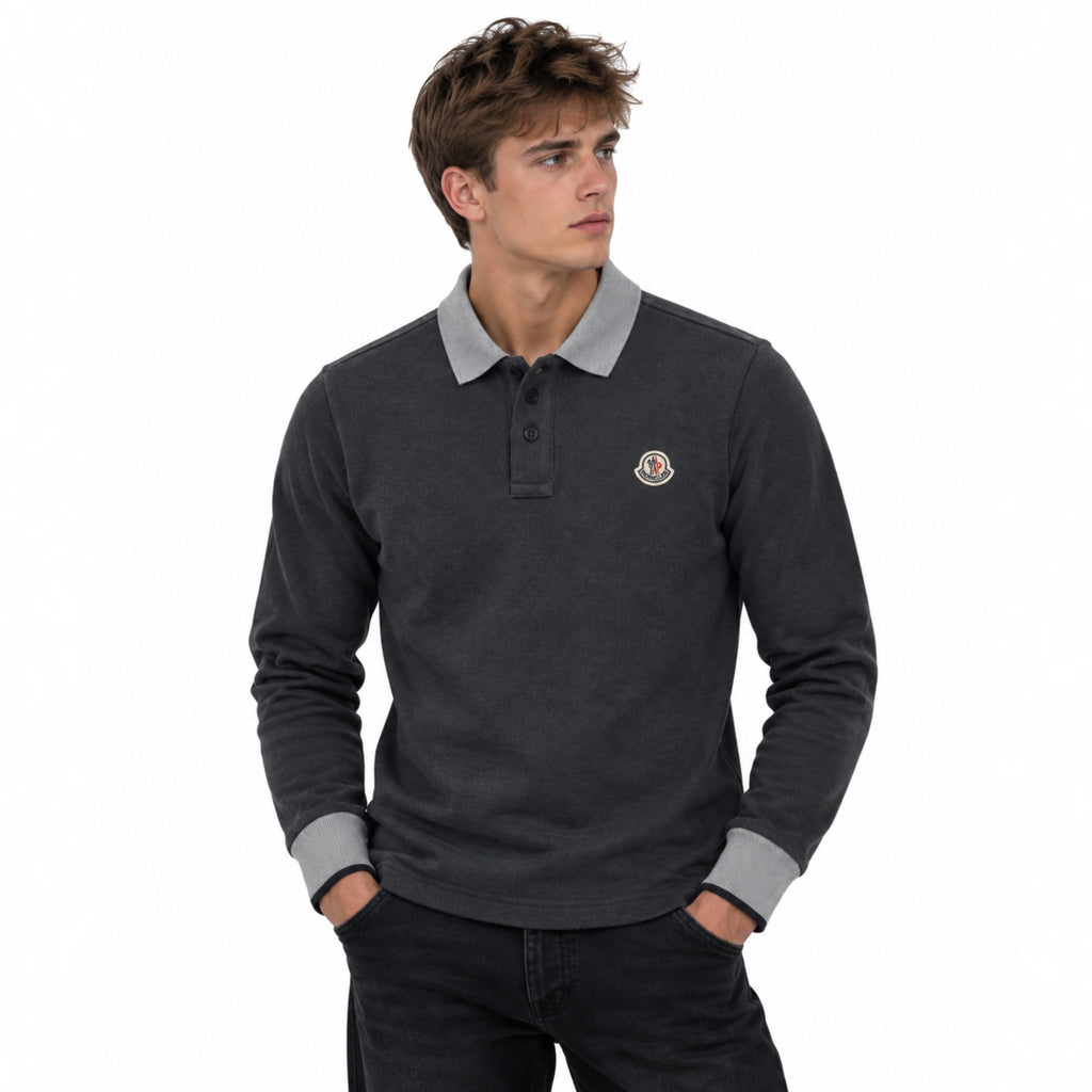 Moncler Polo Long Sleeve