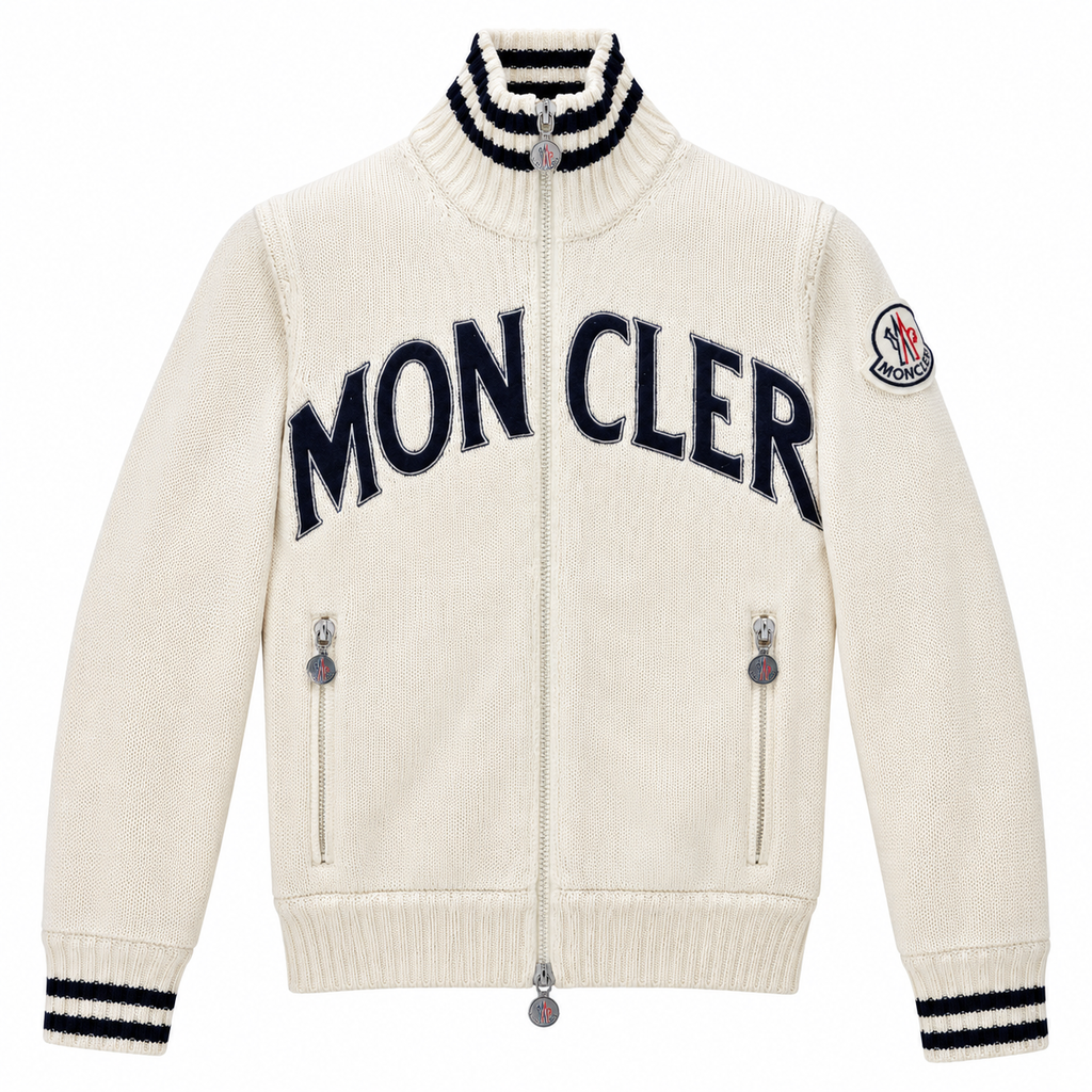 Moncler Zip Knitted Cardigan