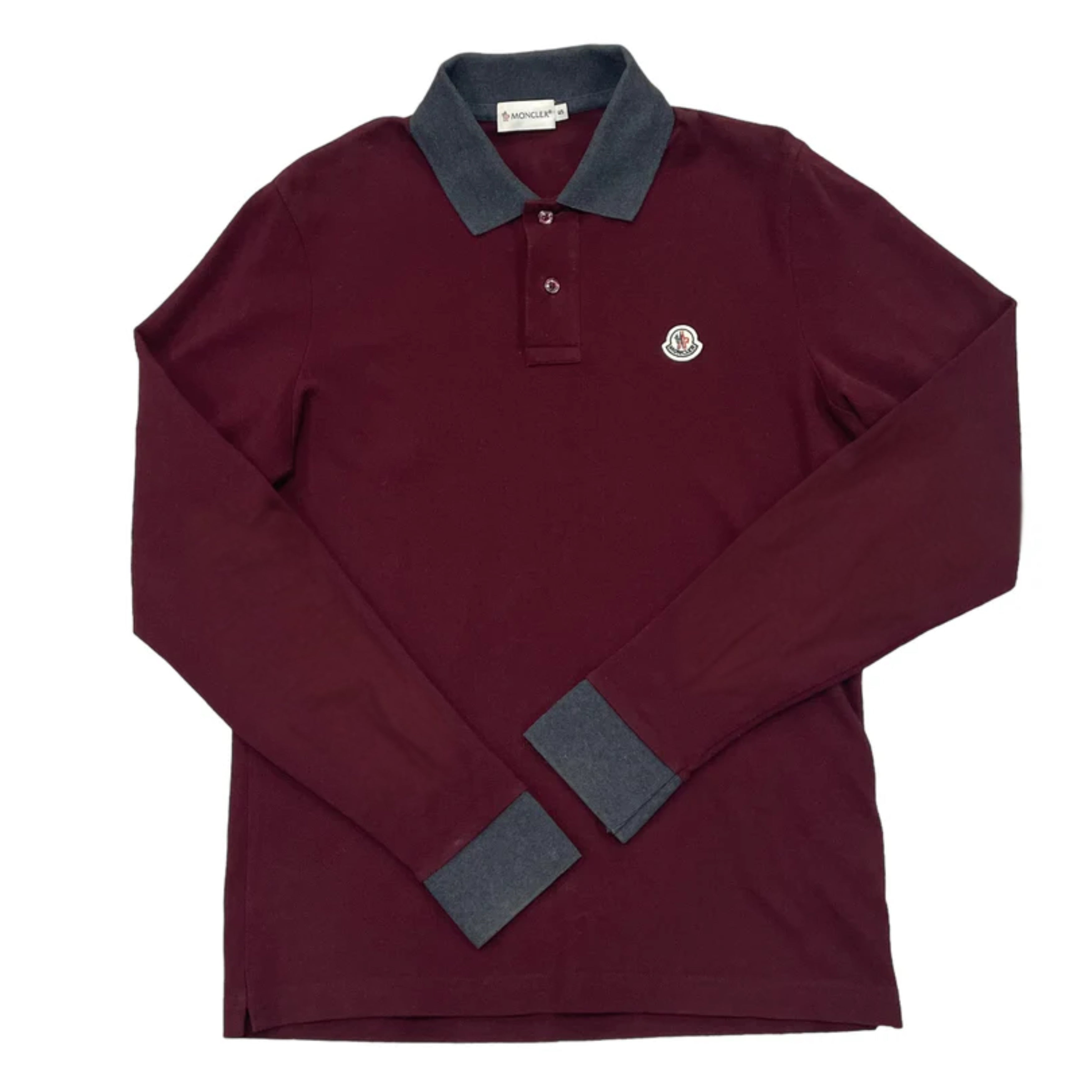 Moncler Long Sleeve Polo
