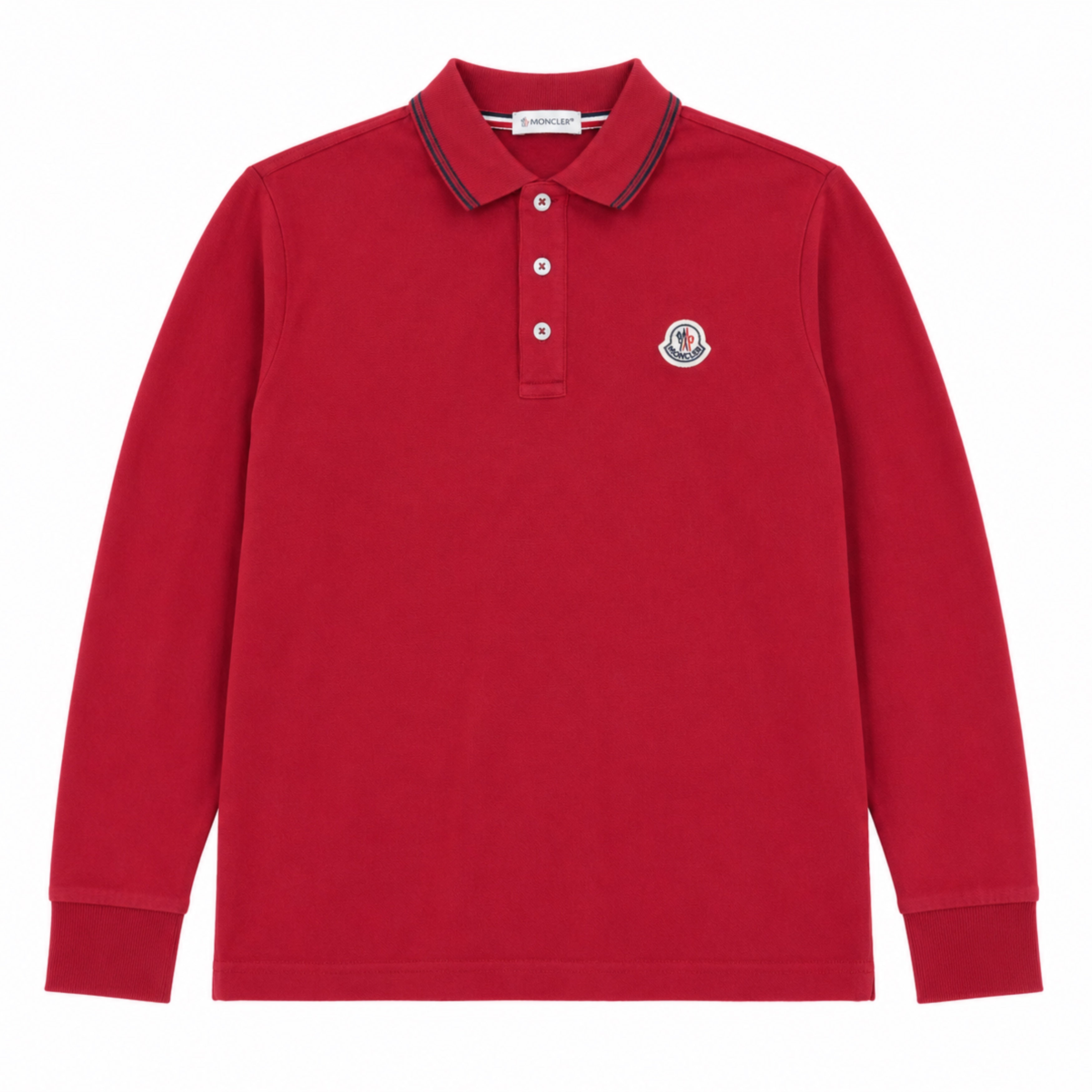 Moncler Long Sleeve Polo