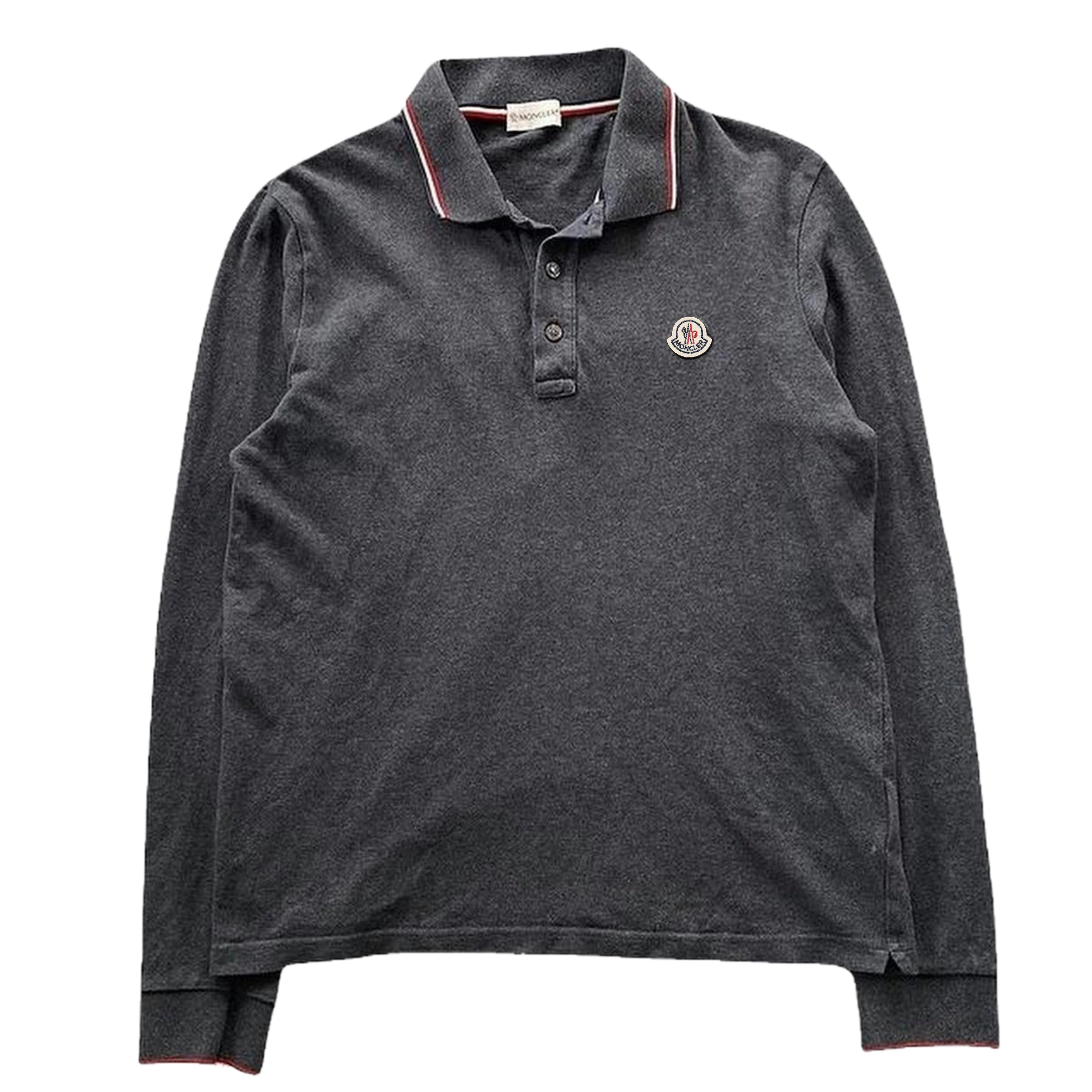 Moncler Long Sleeve Polo