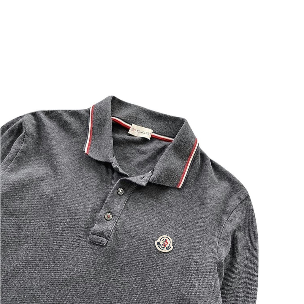 Moncler Long Sleeve Polo