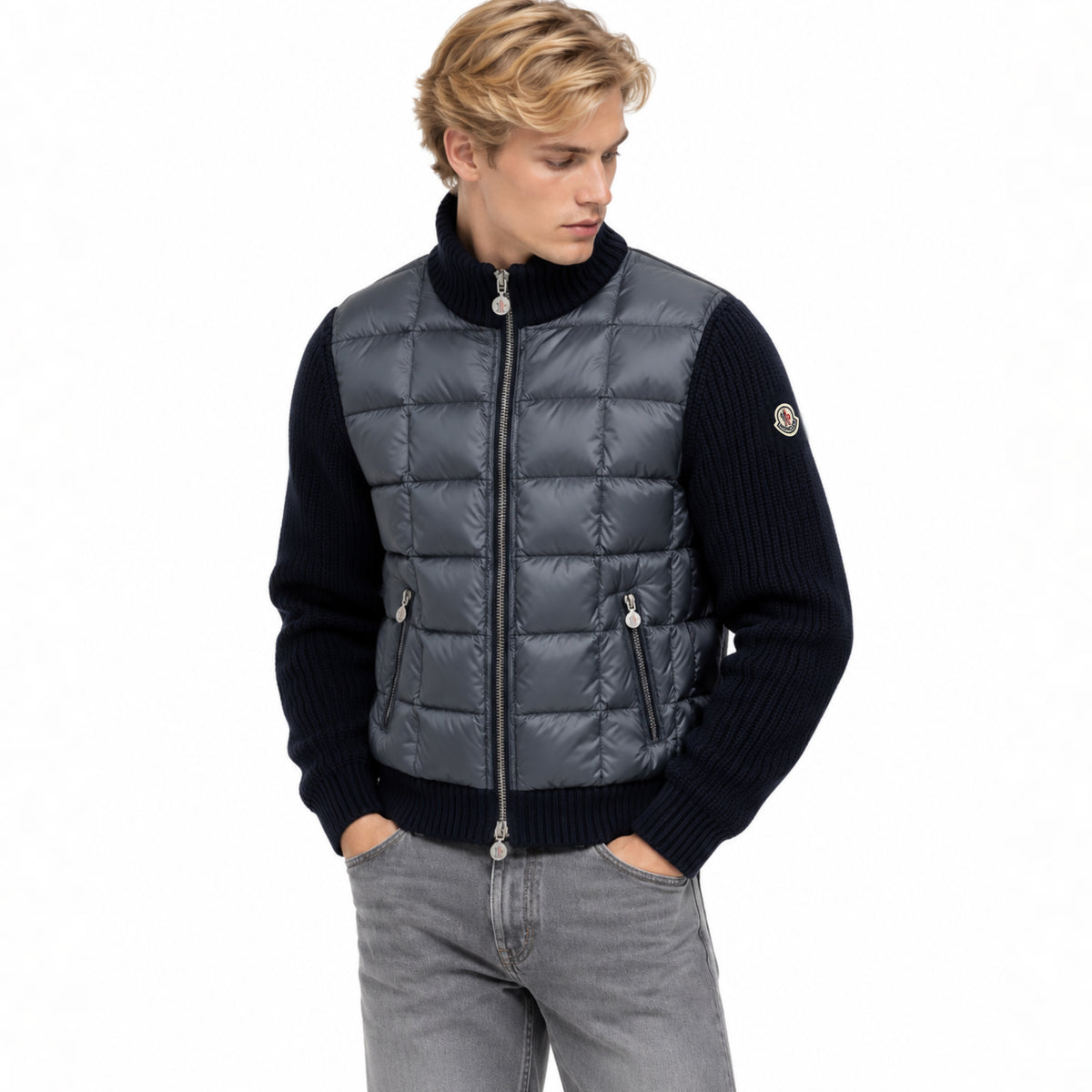Moncler Down Cardigan