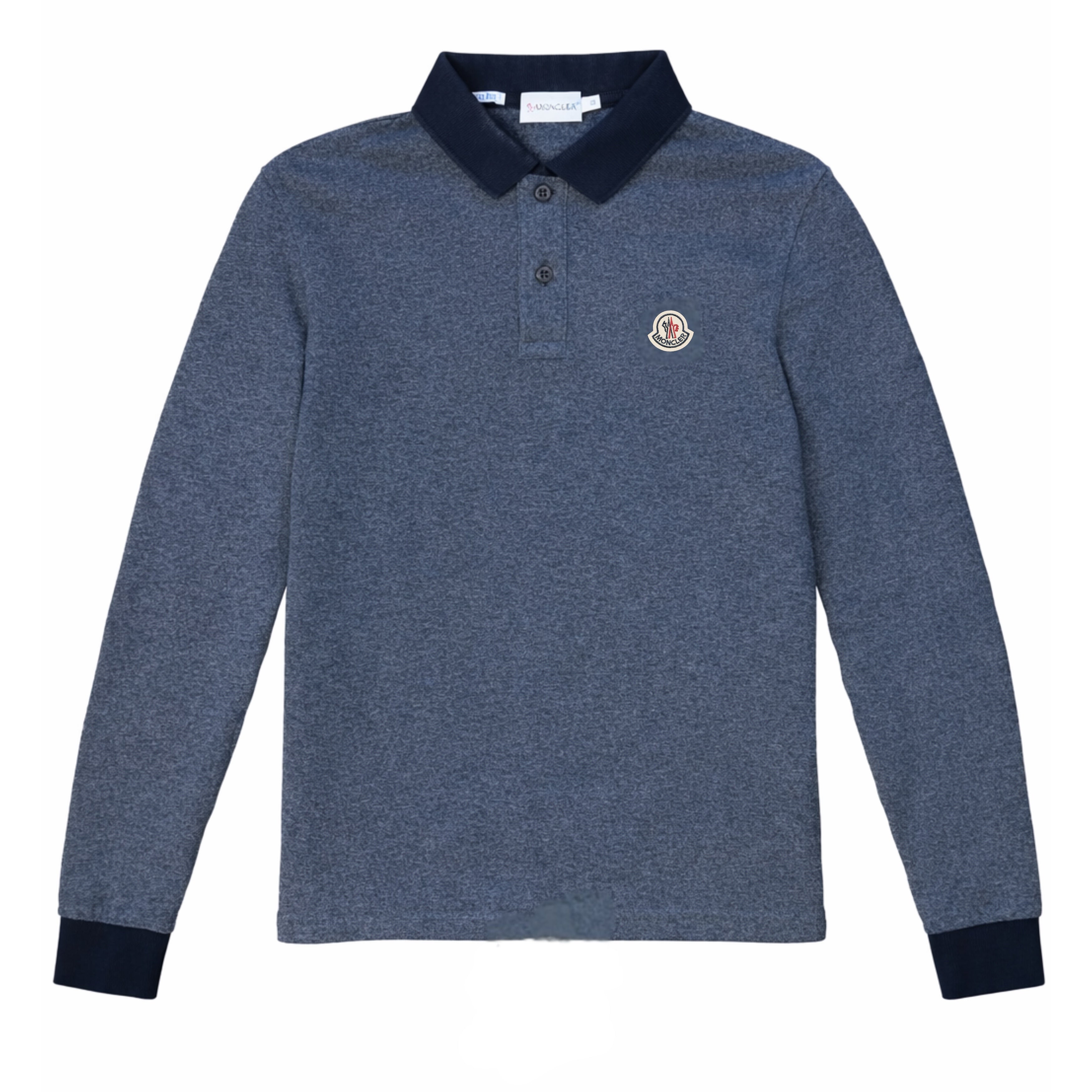 Moncler Long Sleeve Polo