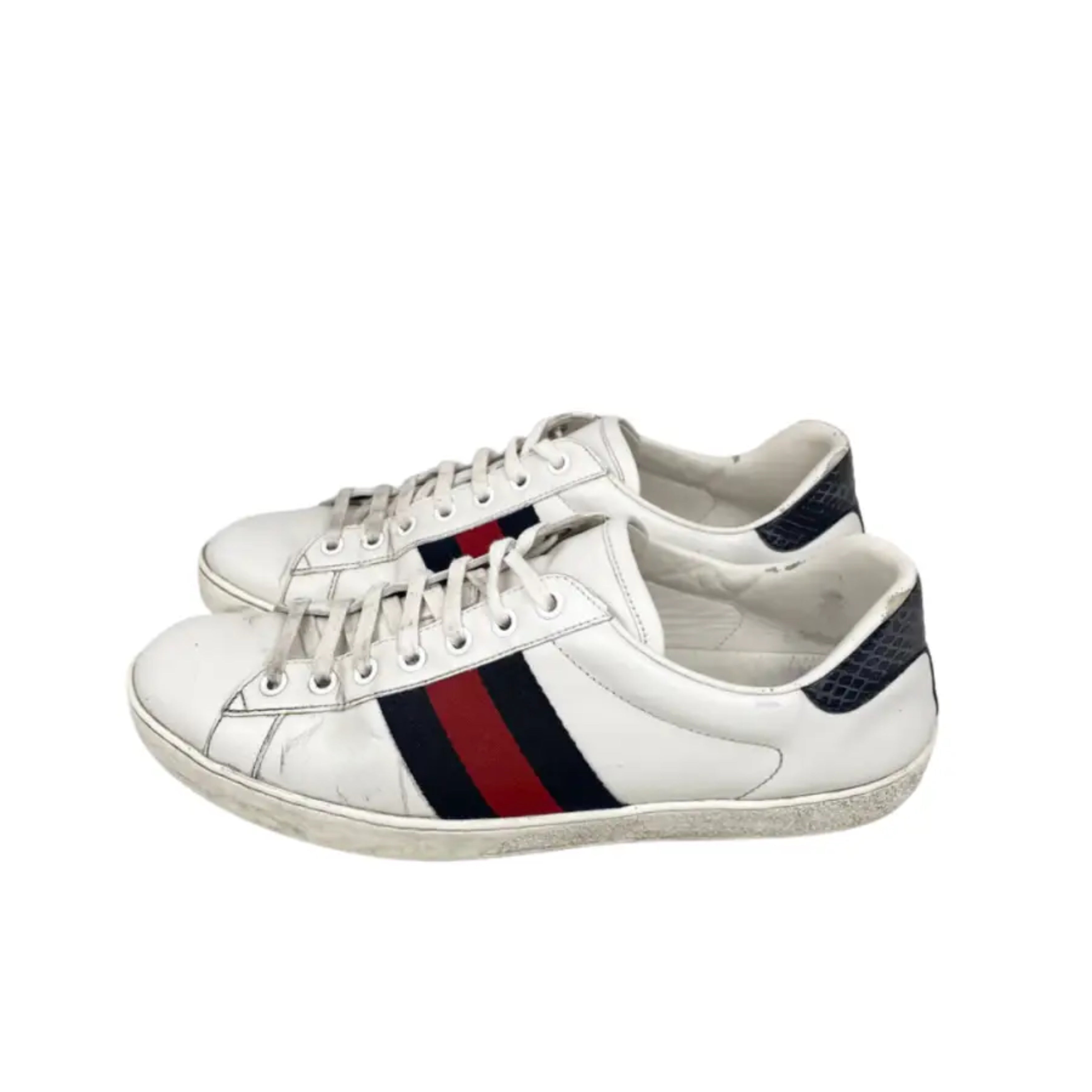 Gucci Ace Leather Sneakers
